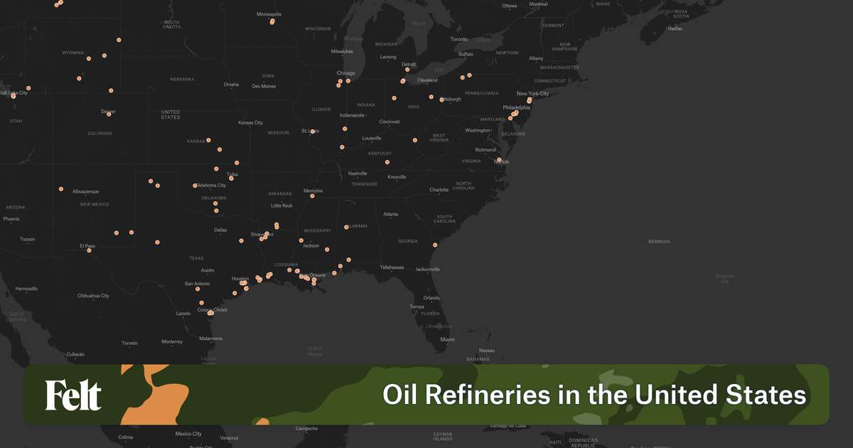 Map Of Oil Refineries In The United - 0d0ac09b 6594 4c58 Bdf9 B46889258bb3
